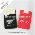 Removable custom 3M Sticker id card holder /name card holder /Smartphone silicone phone card holder                        
                                                Quality Choice